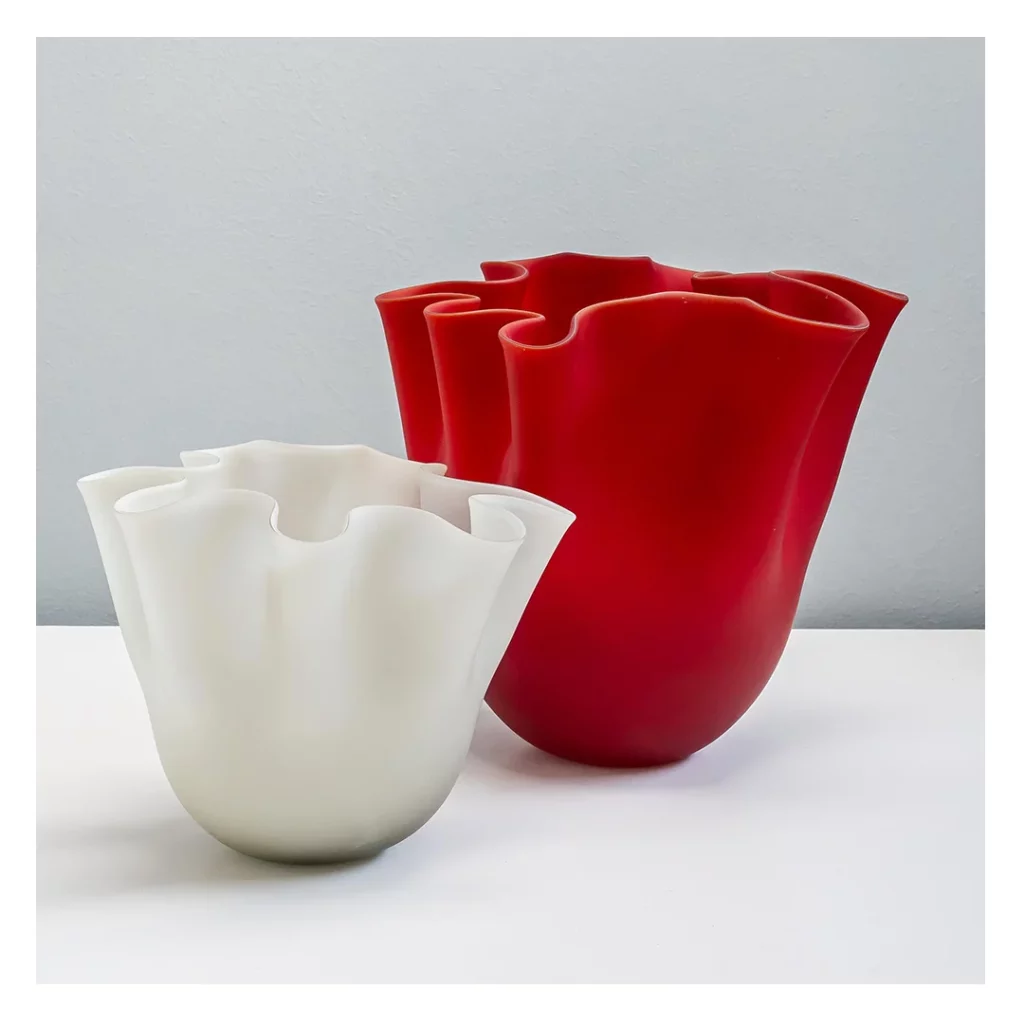 Handmade Blown Murano glass vase 2025