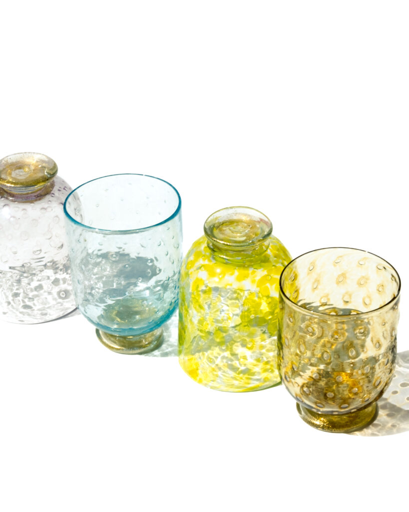 Murano glass tumbler manufacturer