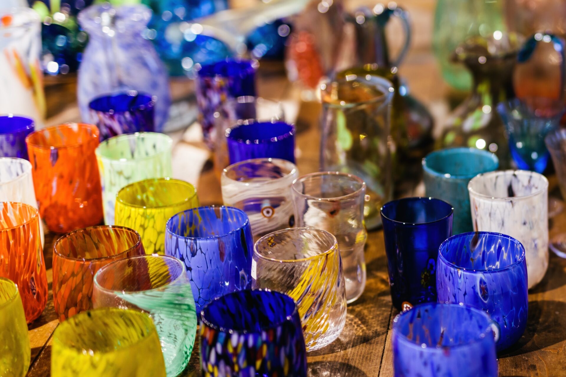 Forniture di bicchieri Murano